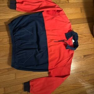Colorblock Pullover Sweatshirt